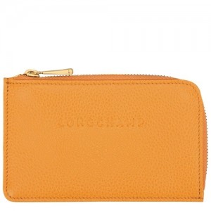 Apricot Longchamp Le Foulonné Card Holder | SN-LCMP48344