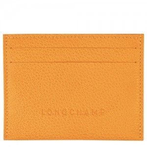 Apricot Longchamp Le Foulonné Cardholder | SN-LCMP48347