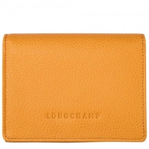 Apricot Longchamp Le Foulonné Wallet | SN-LCMP49227