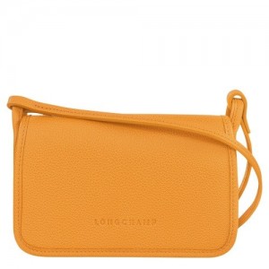 Apricot Longchamp Le Foulonné Wallet On Chain | SN-LCMP48309