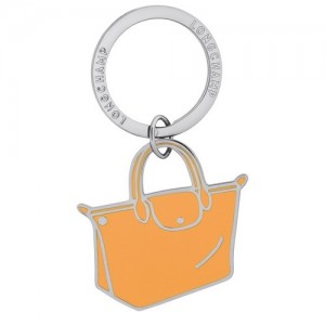 Apricot Longchamp Le Pliage Key Rings | SN-LCMP48470