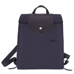 Bilberry Longchamp Le Pliage Green M Backpack | SN-LCMP49133