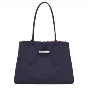 Bilberry Longchamp Roseau L Tote Bag | SN-LCMP48065