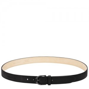 Black Longchamp 3d Ladies' Belt | SN-LCMP48939