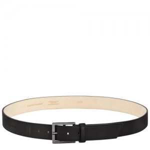 Black Longchamp 3d Men's Belt | SN-LCMP49462