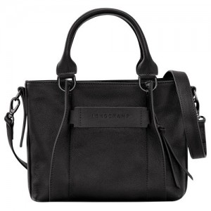 Black Longchamp 3d S Handbag | SN-LCMP47752