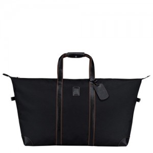 Black Longchamp Boxford L Travel Bag | SN-LCMP49326