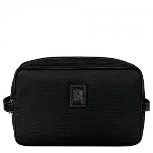 Black Longchamp Boxford Toiletry Case | SN-LCMP48609