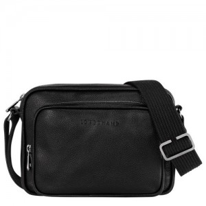 Black Longchamp Le Foulonné S Camera Bag | SN-LCMP49105