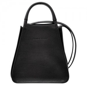 Black Longchamp Le Foulonné S Handbag | SN-LCMP47762