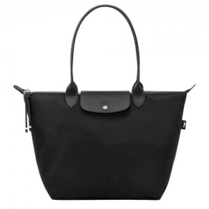 Black Longchamp Le Pliage Energy L Tote Bag | SN-LCMP48034