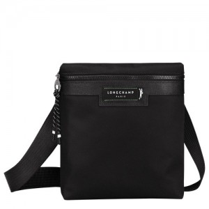 Black Longchamp Le Pliage Energy S Crossbody Bag | SN-LCMP49077