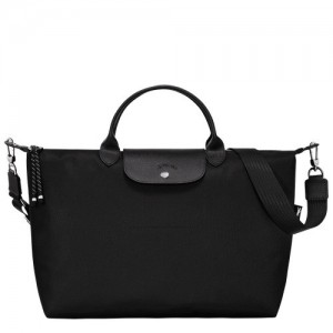 Black Longchamp Le Pliage Energy Xl Handbag | SN-LCMP47795