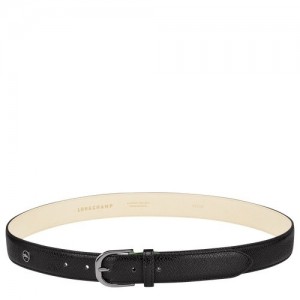 Black Longchamp Le Pliage Ladies' Belt | SN-LCMP48947