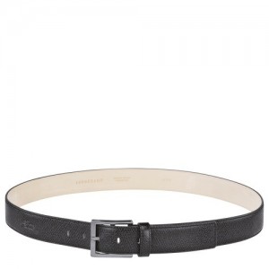 Black Longchamp Le Pliage Men's Belt | SN-LCMP49464