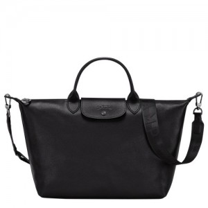 Black Longchamp Le Pliage Xtra L Handbag | SN-LCMP47687