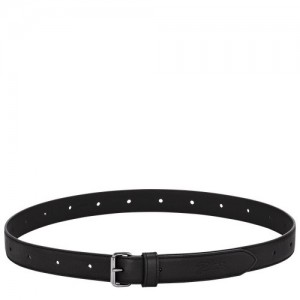 Black Longchamp Le Pliage Xtra Ladie's Belt | SN-LCMP48936