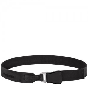 Black Longchamp Le Pliage Xtra Ladies' Belt | SN-LCMP48961