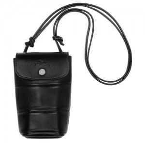 Black Longchamp Le Pliage Xtra Phone Case | SN-LCMP48238