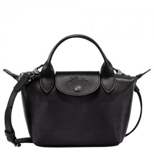 Black Longchamp Le Pliage Xtra Xs Handbag | SN-LCMP48207