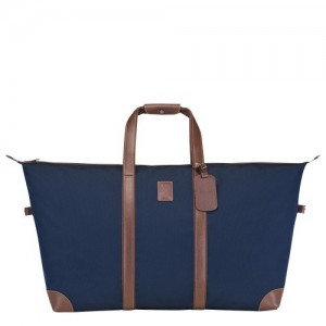 Blue Longchamp Boxford L Travel Bag | SN-LCMP49328