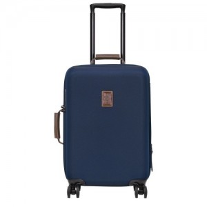 Blue Longchamp Boxford S Suitcase | SN-LCMP49385