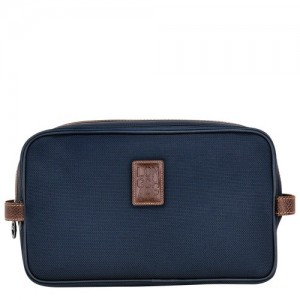 Blue Longchamp Boxford Toiletry Case | SN-LCMP49399