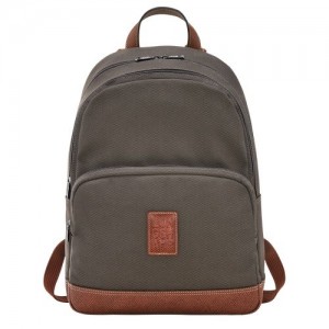 Brown Longchamp Boxford Backpack | SN-LCMP49110