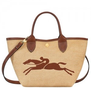 Brown Longchamp Le Panier Pliage S Basket Bag | SN-LCMP47784