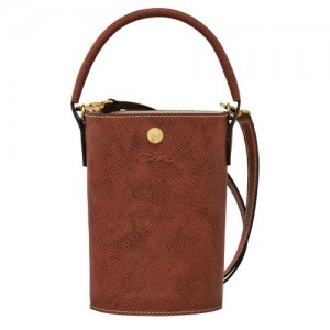 Brown Longchamp éPure Xs Crossbody Bag | SN-LCMP47850