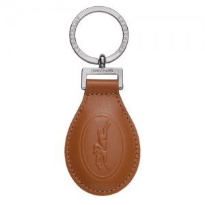 Caramel Longchamp Le Foulonné Key-rings | SN-LCMP49277