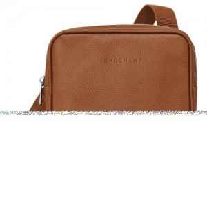 Caramel Longchamp Le Foulonné Xs Crossbody Bag | SN-LCMP49097