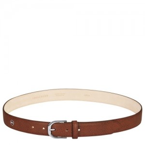 Cognac Longchamp Le Pliage Ladies' Belt | SN-LCMP48946