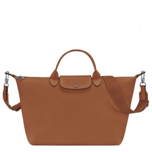 Cognac Longchamp Le Pliage Xtra L Handbag | SN-LCMP49168