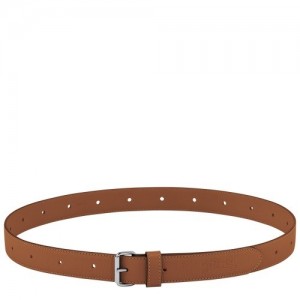 Cognac Longchamp Le Pliage Xtra Ladie's Belt | SN-LCMP48966