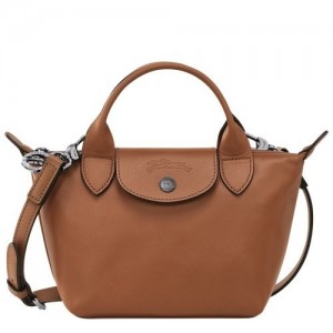 Cognac Longchamp Le Pliage Xtra Xs Handbag | SN-LCMP47694