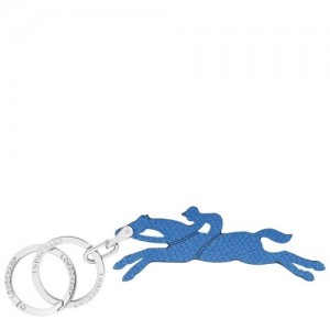 Cornflower Longchamp Le Pliage Key Rings | SN-LCMP49281