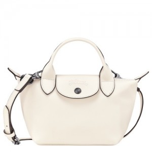 Ecru Longchamp Le Pliage Xtra Xs Handbag | SN-LCMP47679