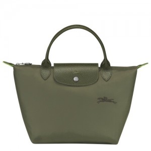 Forest Longchamp Le Pliage Green S Handbag | SN-LCMP47723