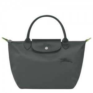 Graphite Longchamp Le Pliage Green S Handbag | SN-LCMP47721