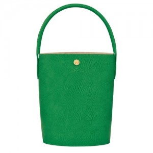 Green Longchamp éPure S Bucket Bag | SN-LCMP47745