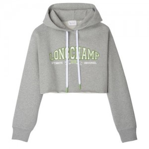 Grey Longchamp Hoodie | SN-LCMP48724