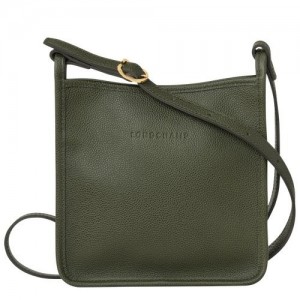 Khaki Longchamp Le Foulonné S Crossbody Bag | SN-LCMP47927