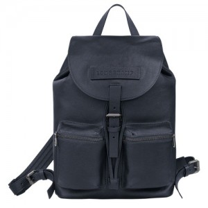 Midnight Blue Longchamp 3d M Backpack | SN-LCMP49107