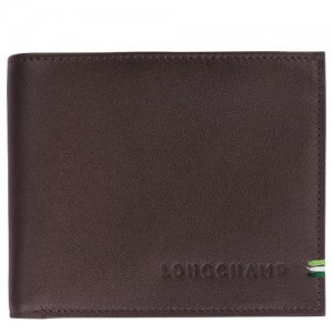 Mocha Longchamp Sur Seine Wallet | SN-LCMP49215