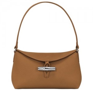 Natural Longchamp Roseau S Hobo Bag | SN-LCMP48063