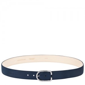 Navy Longchamp Le Foulonné Men's Belt | SN-LCMP49445