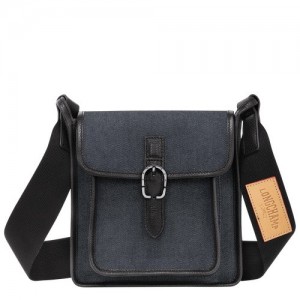 Navy Longchamp Le Foulonné S Crossbody Bag | SN-LCMP47935