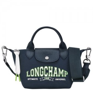 Navy Longchamp Le Pliage Collection Xs Handbag | SN-LCMP47792