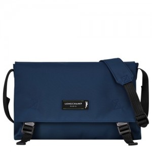 Navy Longchamp Le Pliage Energy L Crossbody Bag | SN-LCMP47834